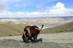 2011 Nepal: kissing Ivana on top of the world